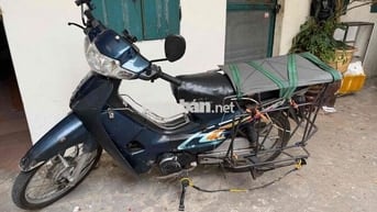 Honda Wave Xanh Zin lốc đen