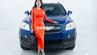 Chevrolet Captiva 2009 Số sàn Xanh