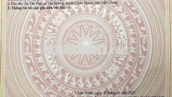 Bán dãy trọ xây cách KCN tân hương 500m