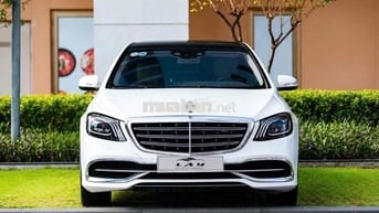 Maybach S450 Model 2018 Trắng/Kem - 7v km chuẩn