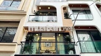 NHÀ NGUYÊN CĂN 1 TRỆT 1 LỬNG 4 LẦU GARA XE HƠI HẺM OTO FULL NỘI THẤT