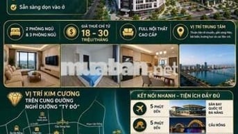 CHO THUÊ CĂN HỘ MONARCHY BLOCK B – QUỸ CĂN ĐẸP, GIÁ TỐT