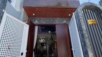 nhà 3 mê 2 mặt tiền sau chợ Hoà Minh trần đình tri