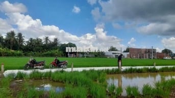 Chỉ 800tr sở hữu 380m2 đất thổ cư 10x 39m sát chợ Tân Trụ