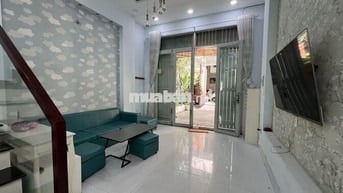 Nhà nguyên căn full nội thất 1/ Lê Văn Thọ P.11, 4 tầng, HXH giá 12tr 