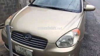 Hyundai Verna 2008 Số sàn Vàng cát