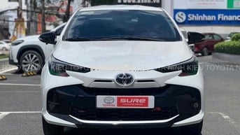 Toyota Vios 2025 1.5E CVT Trắng Ghế da