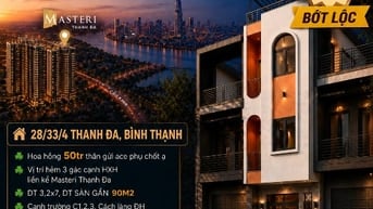 🌹50TR, giảm 400tr bán nhà 4 tầng DTSD 90m2 cạnh hutech,.. chỉ 3,xx tỷ