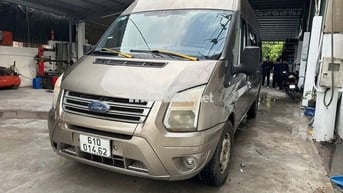 Ford Transit 2007 Vàng cát 6 chỗ