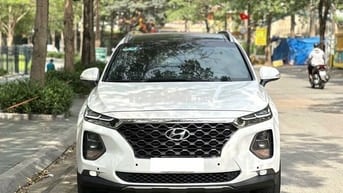 Hyundai Santafe 2021 Trắng 73.000 km
