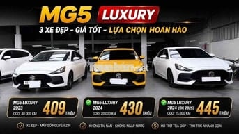 MG MG5 Luxury 2023 Trắng 40.000 km