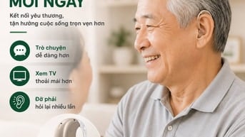 Máy trợ thính Oticon Jet BTE 85 – dễ dùng, nghe rõ hơn cho sinh hoạt h