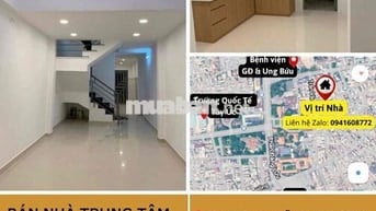 BÁN NHÀ - gần chợ Bà Chiểu (450m), trường quốc tế Tây Úc (650m)