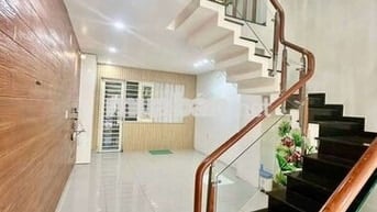 NHÀ DT4*13M,5LAU,5PN,SÂN THƯỢNG,KDC ĐỒNG BỘ HẼM NHỰA OTO,CÓ 3 MÁY LẠNH