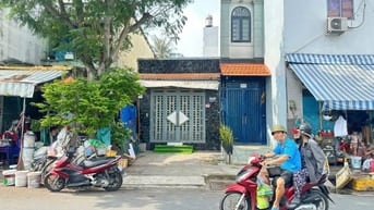 Nhà 5x16 mặt tiền Kênh Lò Gốm quận 6