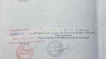 BÁN GẤP NHÀ MỚI MẶT TIỀN CHÂU VĂN BIẾT GẦN BIỂN PHƯỚC HẢI - TT ĐẤT ĐỎ