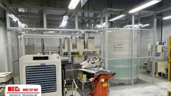 Giải pháp vách ngăn nhựa dẻo pvc cho nhà xưởng