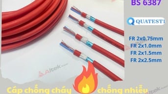 Dây tín hiệu chống cháy chống nhiễu LZSH 2x1.0mm tại Hà Nội