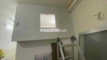 cho thuê phòng gác trệt full nội thất sap làm xong: máy giặt riêng