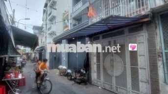 Cho thuê nhà Mặt tiền hẽm đường Dương Bá Trạc DT.3m5×13m } 2Lầu 3Phòng
