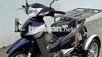 Wave S100 lên 3 bánh sịn
