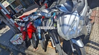 Honda, Yamaha Đỏ Bạc Đen Xanh