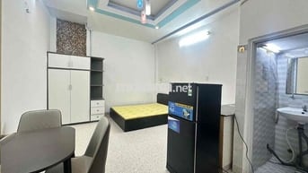 STUDIO FULL ĐẦY ĐỦ NỘI THẤT GIỜ GIẤC TỰ DO NGAY NGÃ 4 BỐN XÃ