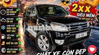 Ford Everest Limited 2009 7 chỗ Số tự động Đen