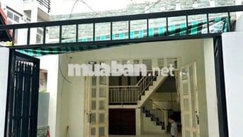 5x14m Sân  để xe Nhà thuê Gò Vấp 3PN Hẻm xe hơi Nguyễn Duy Cung P12