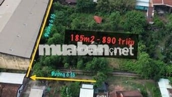 🔥 ĐẤT 185m² | 6x31 | - GIÁ 890 TRIỆU TÂN AN HỘI – CỦ CHI 🔥