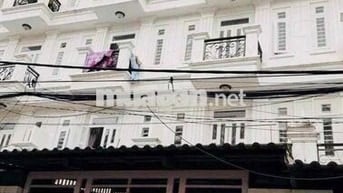 NHÀ PHỐ ( FULL NỘI THẤT ) TRỆT 3 LẦU 4PN 5WC. SÂN XE HƠI