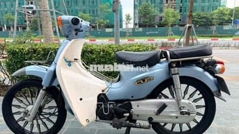 Xe máy Cub 50cc Xanh nhạt