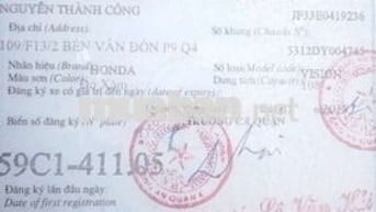 Honda Vision 2013 Đỏ 75000 km