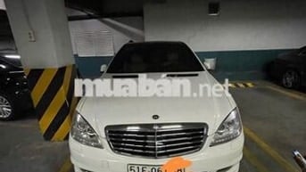 Mercedes S500L w221 2005 Trắng 87.000 km