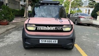 VinFast VF3 Hồng 2024 thuê pin odo 18nghìn km