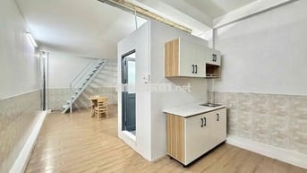 DUPLEX TRỆT LỬNG RỘNG 45m2 - FULL NỘI THẤT - GẦN ETOWN CỘNG HOÀ