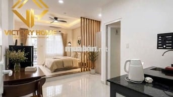 Căn hộ studio tách bếp ban công full nội thất Nguyễn Văn Cừ Quận 5 
