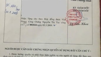 BÁN ĐẤT CHÍNH CHỦ - KHÔNG TIẾP TRUNG GIAN