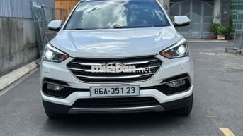 Hyundai Santafe 2018 2 cầu Bản Full Trắng