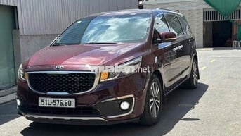 Kia Sedona Bản Full máy dầu 2018 đỏ