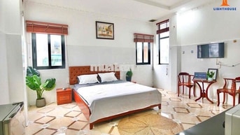 STUDIO NHIỀU CỬA SỔ THOÁNG NỘI THẤT GÀN CẦU VƯỢT BA THÁNG HAI QUẬN 10