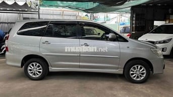 Toyota Innova AT 2014 Bạc Tự động 8 chỗ gốc xài Go