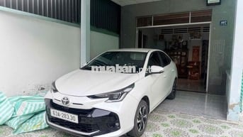 Toyota Vios 2024 CVT bản E 28000 km Trắng