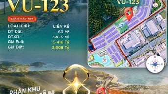 Bán nhà liền kề 4 tầng gần suối Lương