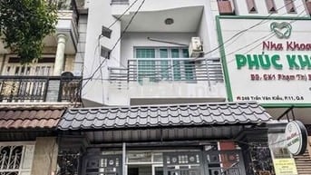 Cho thuê nhà mặt tiền Trần Văn Kiểu P10 Q6