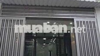 Bán nhà 4x14m, nở hậu 5m, hẻm xe hơi thông, 1 lầu, 3pn, TMT, Q12