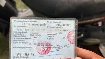 Suzuki Hayate 2012 Đen Việt Nam