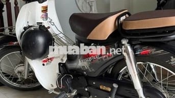 Xe máy số Cub 50cc 2024 Trắng Đen