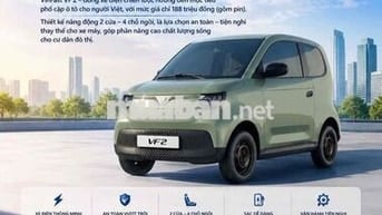 Vinfast VF2 4 chỗ Xanh rêu