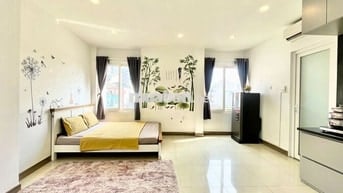 STUDIO RỘNG THOÁNG - FULL NỘI THẤT NGAY CHỢ THẠCH ĐÀ